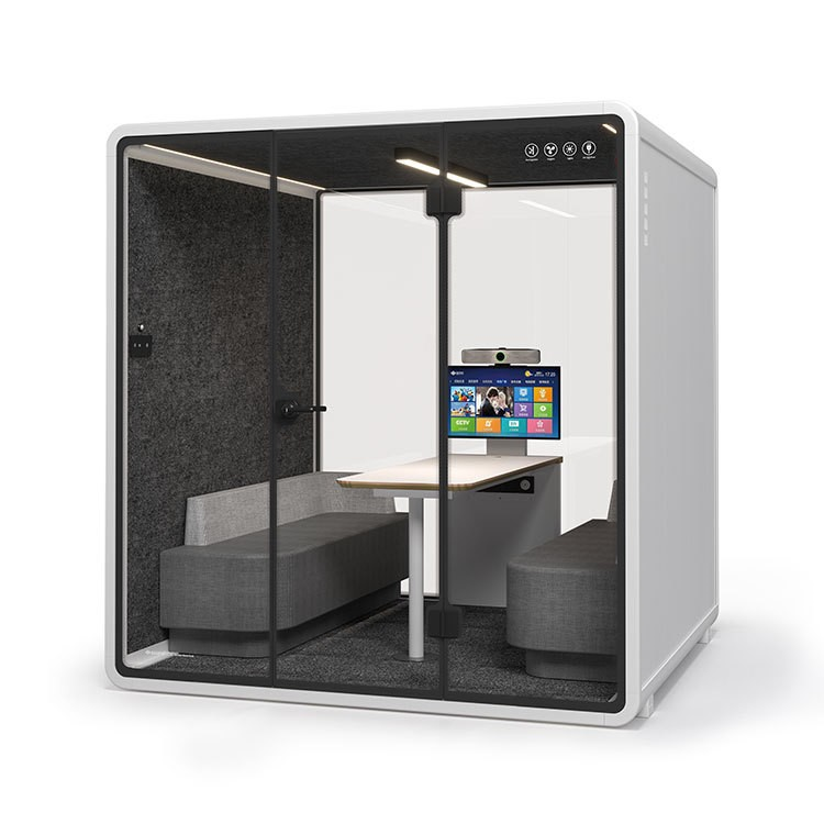 Soundproof Booth Office Privacy Cabin Soundproof Office Booth Indoor Home Office Telephone Booth Pods